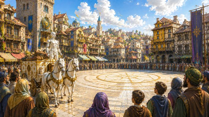Cuento de ficción medieval alquifacto