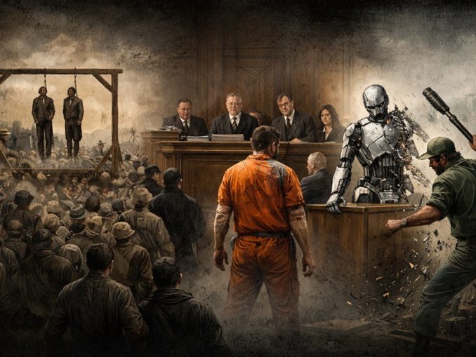Pegar a un robot