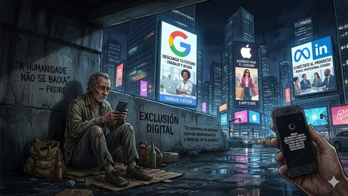 Crítica redes sociales paulo freire